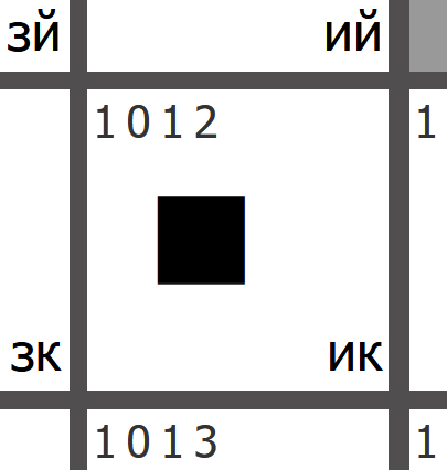 The unstylized IK hieroglyph in the Clavis of Revelation table.